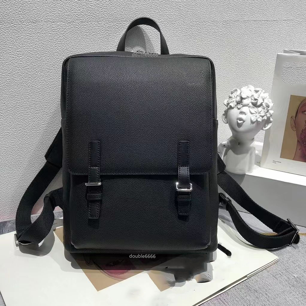 Famous brand men's soft grain real cowhide backpack men's fashion luxury shoulder bag Luggage Backpacks Laptop Travel Travelbag Back Pack