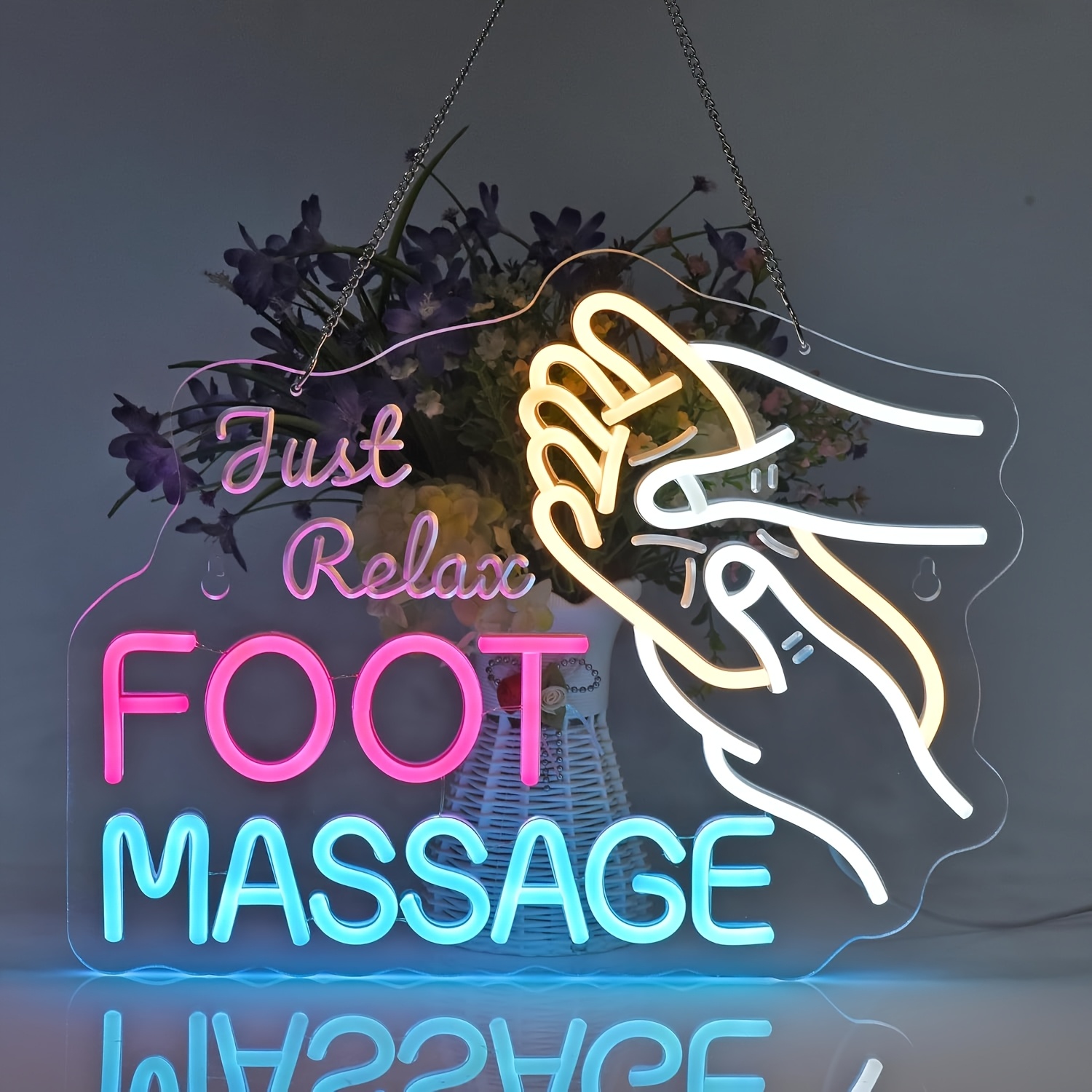 Foot Massage Neon S… - image