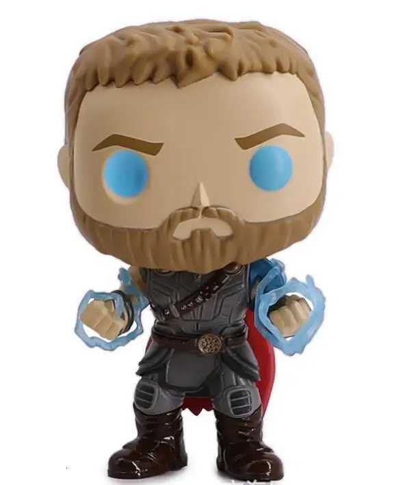 Disney Thor Odins Power Ver Thor Character 10cm Vinyl Doll Action Figure Toys H251127