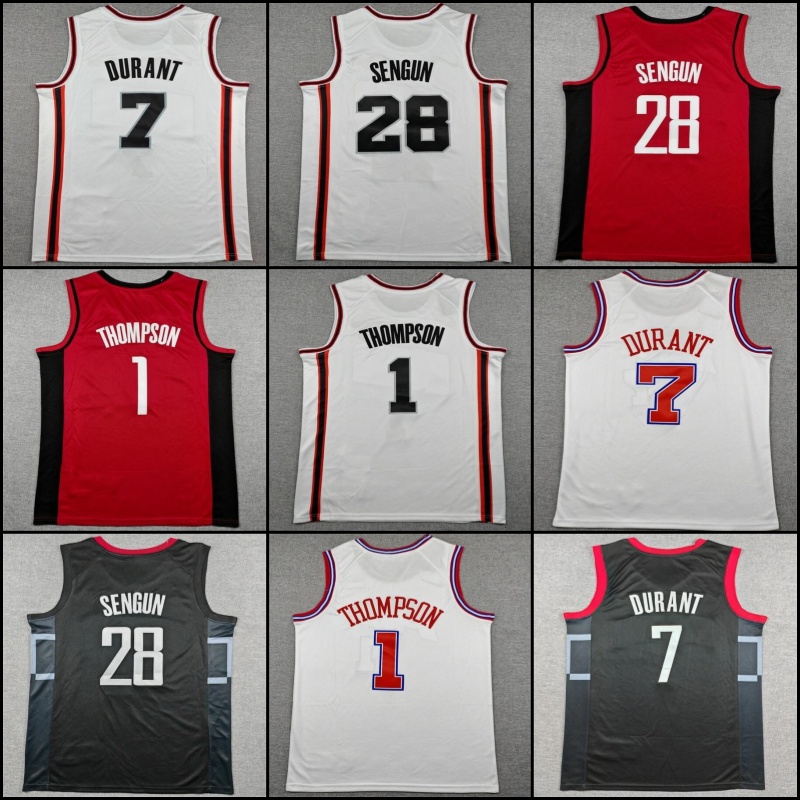 Kevin Durant Basketball Jersey S-2XL Amen Thompson 1 Alperen Sengun