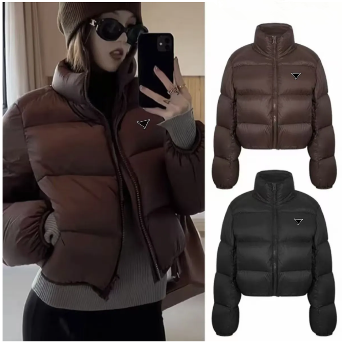 womens puffer jacket designer down jacket women coat jacket Long Sleeves Designer Lady Slim Jacket Down Coat Windbreaker Short winter jacket s-2XL