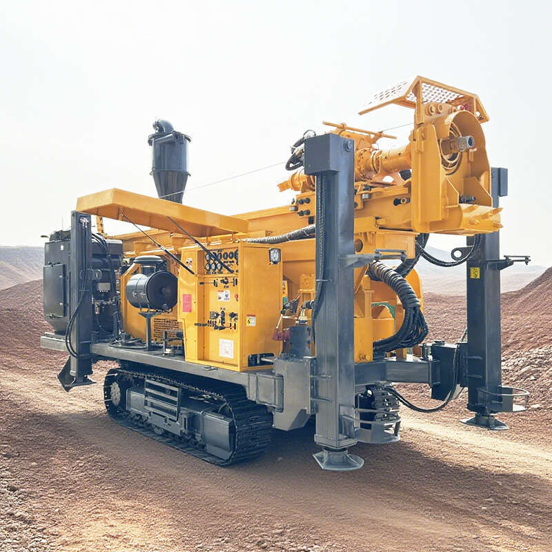 Reliable Crawler Mounted Geologic Reverse Circulation Rc Drilling Rig for Sale With Air Compressor