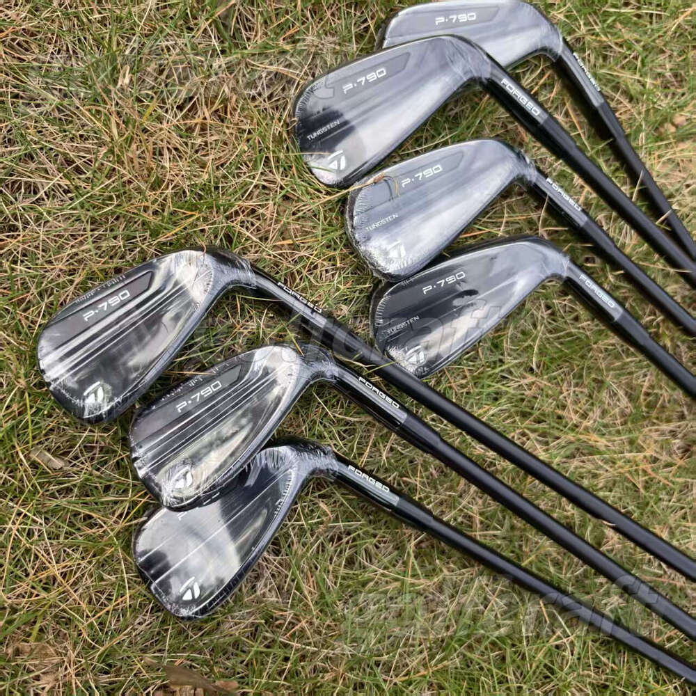 Golf Clubs P790 Irons 4-9P-R/S Flex Steel Shaft with Head Cover The 2generations Black Latest version Brand New Iron real photo contact seller golfmaster adc6f