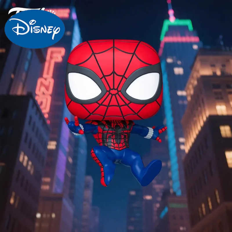 Disney FUNKO POP Marvel Hero Spider-Man Miles - Limited Edition Anime Action Desktop Decoration Ornament Model Toys Collectible Model H251127