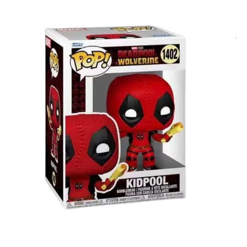 Disney Funko Pop Deadpool 1400 1402 Vinyl Q Version Figure Model Ornament Decor Global Limited Edition Collectibles Toy Kid Gifts H251127