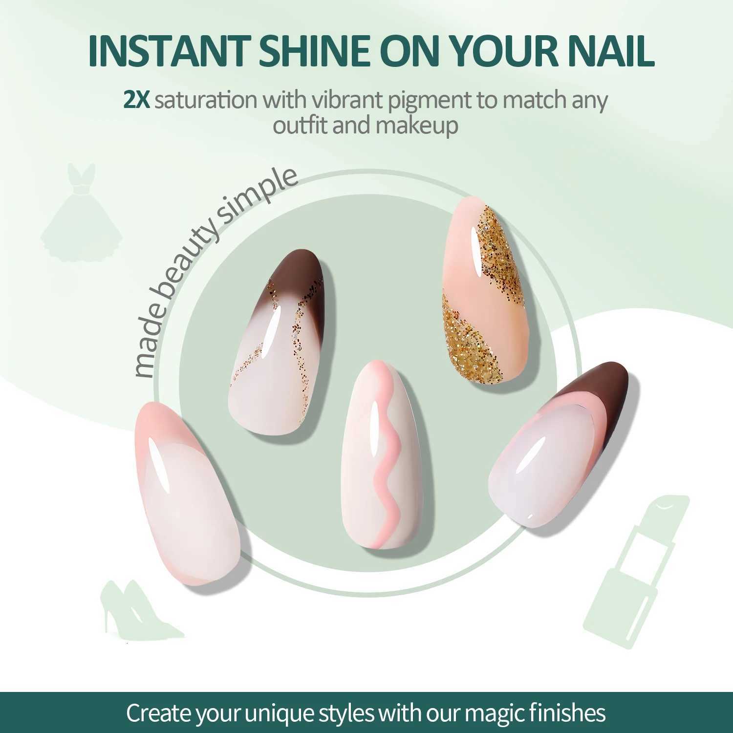 Nailpop Professional Jelly Gel Nail Polish Nude Milky White Pink Long Lasting High Shine UV LED Soak Off Gel Salon Nail Art DIYT251127