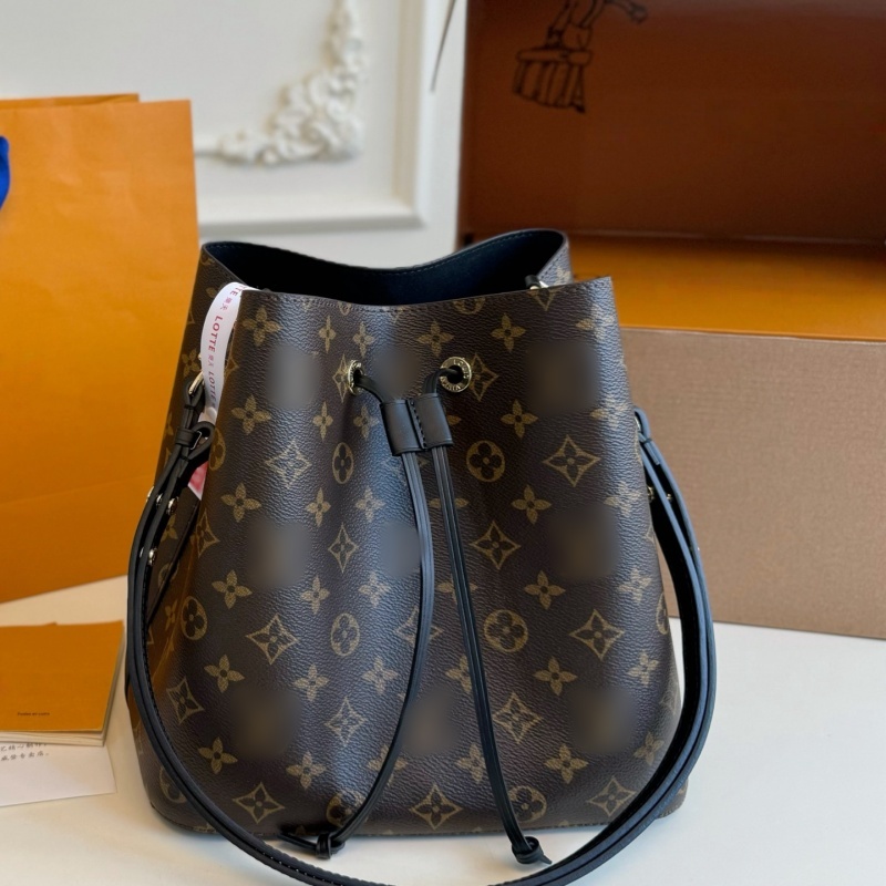 Luxury Shoulder Bag Designer Bucket Bag Women Casual Leather Crossbody Bag Lady Classic Travel Bag Large Capacity Handbag