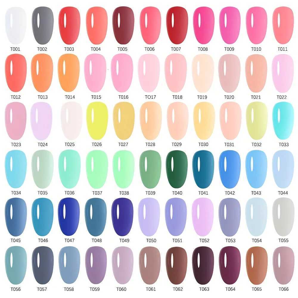 1pc 15ml Milky Jelly Nude Gel Nail Polish Transparent Colors Sheer White Pink Gel Nail Kit For Salon 68 ColorT251127