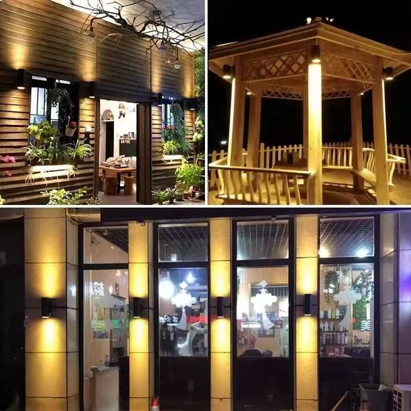 Outdoor Wall Light Up Down Waterproof Exterior IP65 Sconce Lighting Garden Patio Porch Lamp Wall Washer Light Wall spotlightM251127