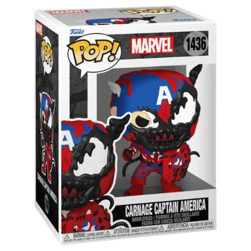 Disney FUNKO POP Original Iron Man Spider-Man Captain America Action Figure Toys for Boys Girls Kids Gift Collectible Model Ornaments H251127