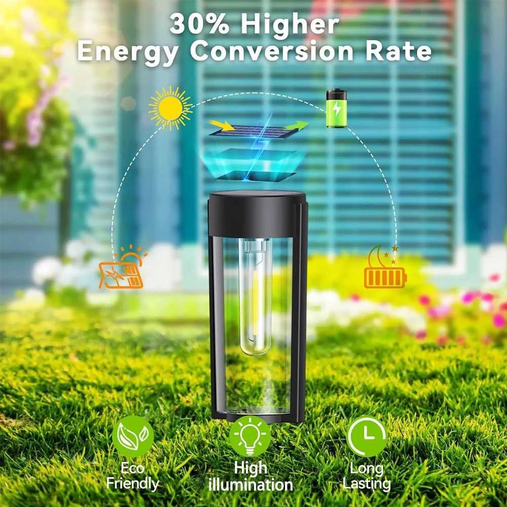 LED Solar Wall Mount Light Outdoor Solar Powered Auto On/Off Waterproof Garden Decoration Yard Post Porch Fence Lawn LightsM251127