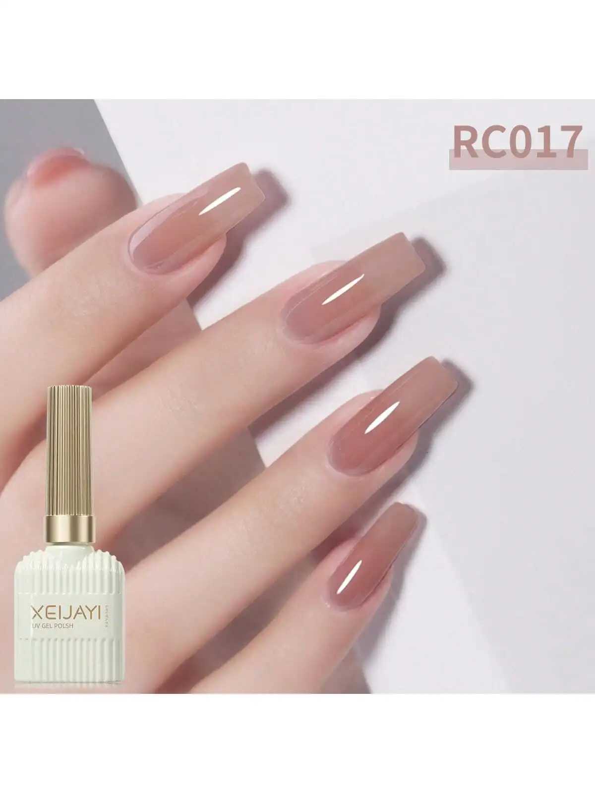 6Pcs 15ML Ice Pink Gel Nail Polish Set Summer Popular Color Gel Varnish Nail Kit Soak Off UV/LED Gel Polish For Home SalonT251127
