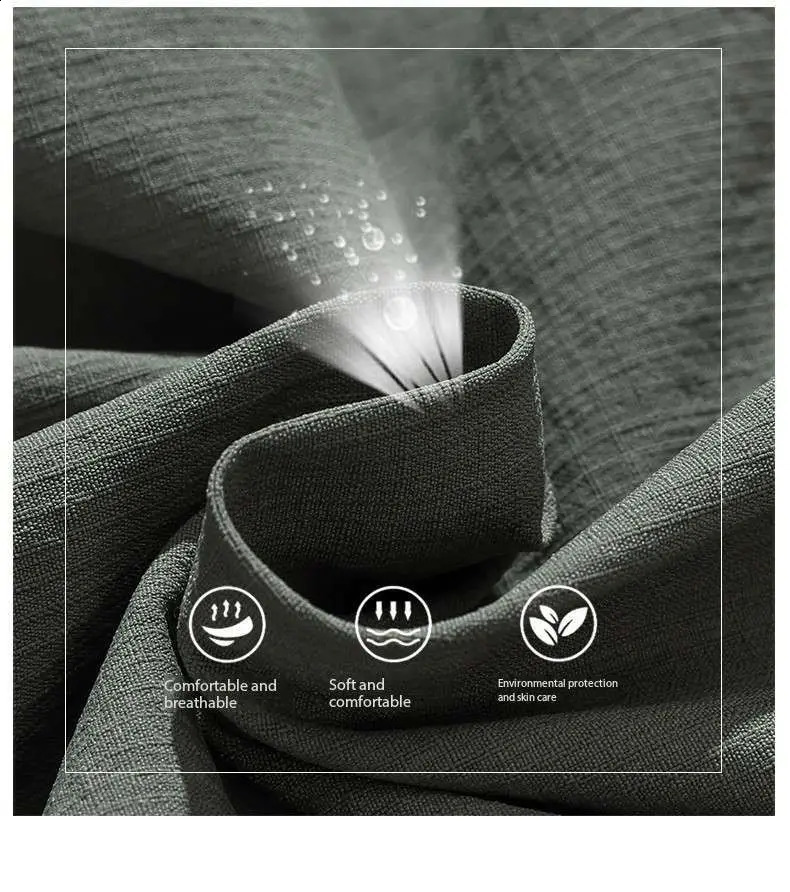 Summer mens casual pants loose and slim Korean version ice silk pants Jinlun sports pants ice silk breathable quick drying pants 250427