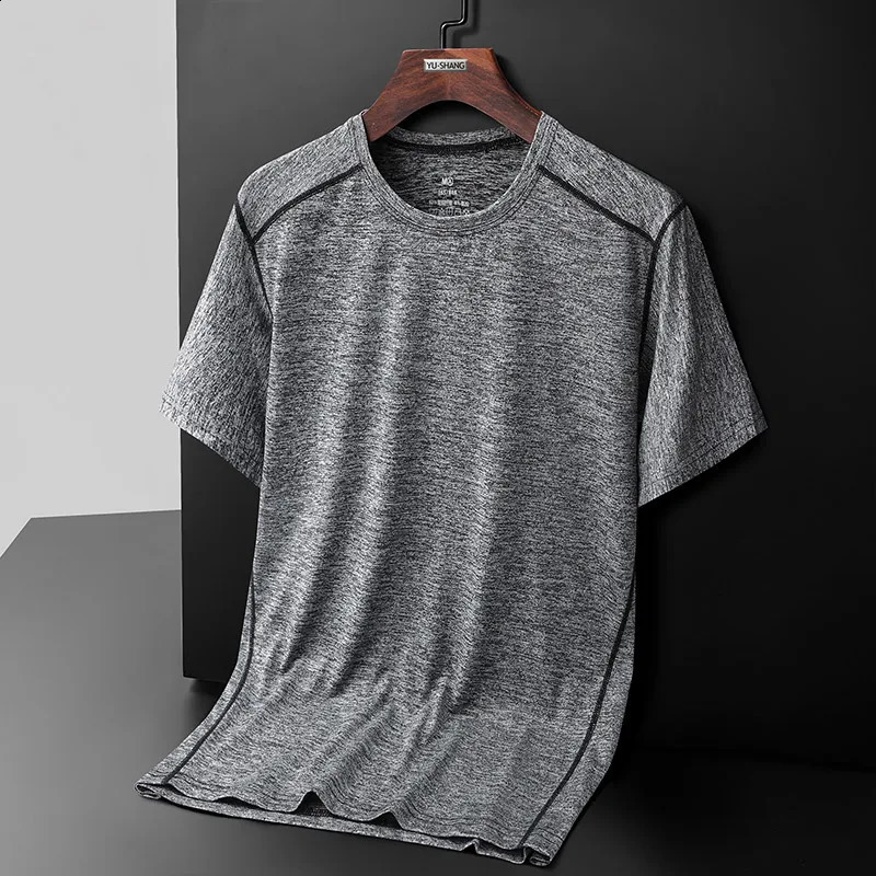 High quality mens T-shirt plus size 8XL summer mens T-shirt womens camping T-shirt breathable travel basic sports top 250427