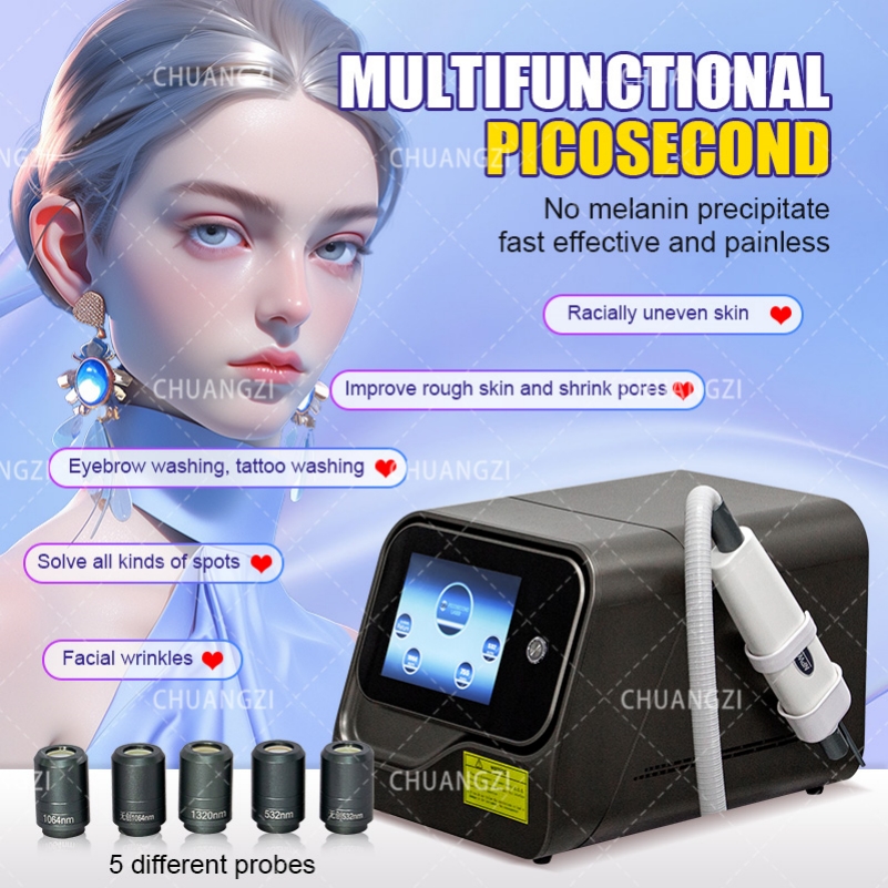 Advanced Picosecond Laser Equipment For Tattoo Pigmentation Mole Freckle Removal And Skin Whitening With Multiple Wavelength Options NEW