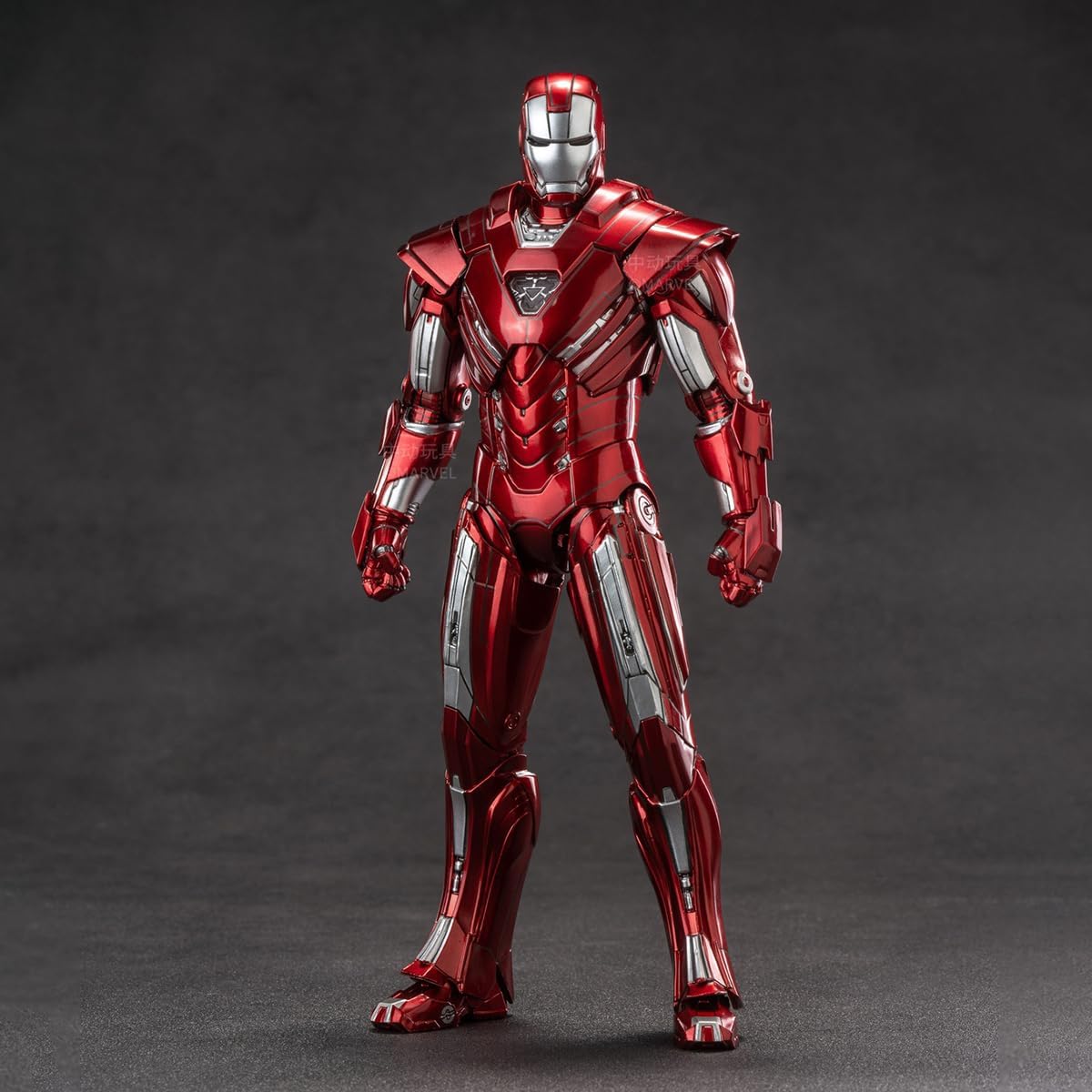 Authentic authorization Marvel ZD Toys Iron Man MK33 Model 7inches Action Figures Tony Stark Iron Man 1/10 Avengers Genuinely Collect Model Ornaments 