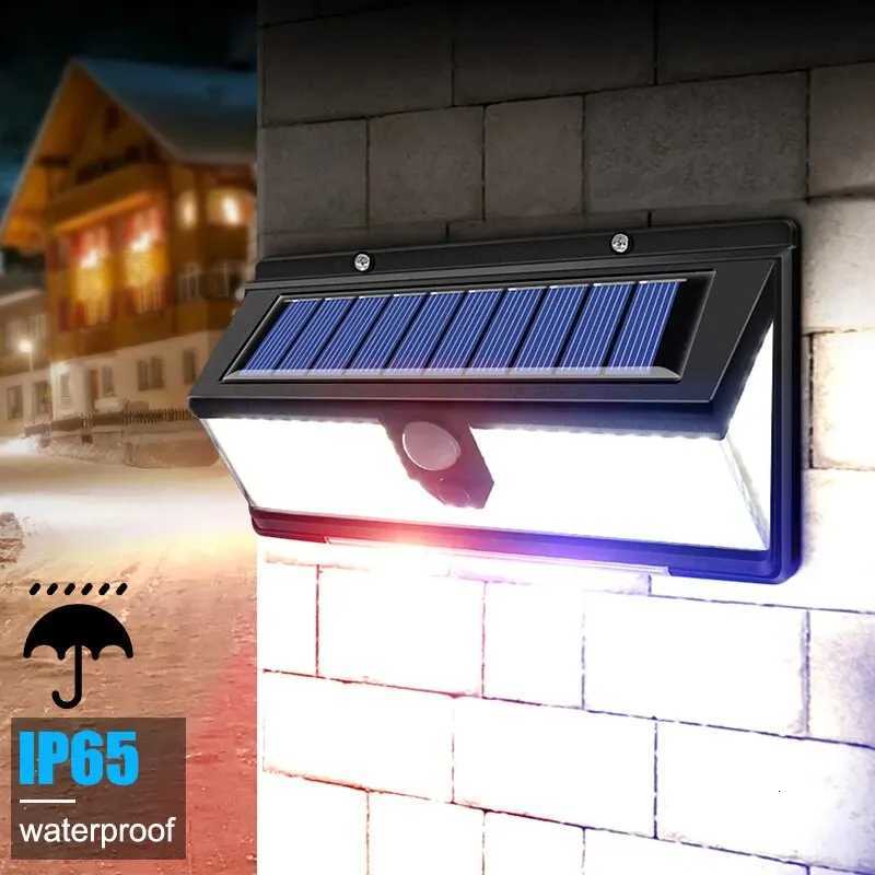 190led Solar Led Light Outdoor Garden Decoration Wall Lamp With 4 Mode IP65 Waterproof Solar Motion Sensor Light For Yard DoorM251127