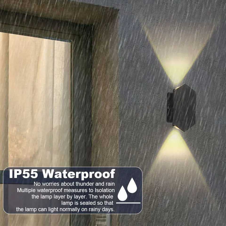 Aluminum Led Outdoor Wall Light Waterproof IP66 Led Outdoor Lighting Porch Lights Balcony Garden Lights Outdoor Wall LampM251127