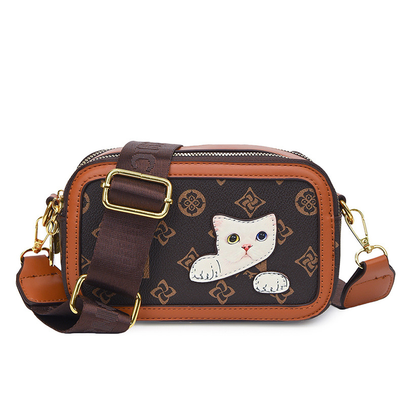 Designer Bag Luxury Bag Hot Free Shipping Designer Shoulder Bags Shoulder Bag Fashionable Versatile Crossbody For Woman Brown Vintage Flap Packet