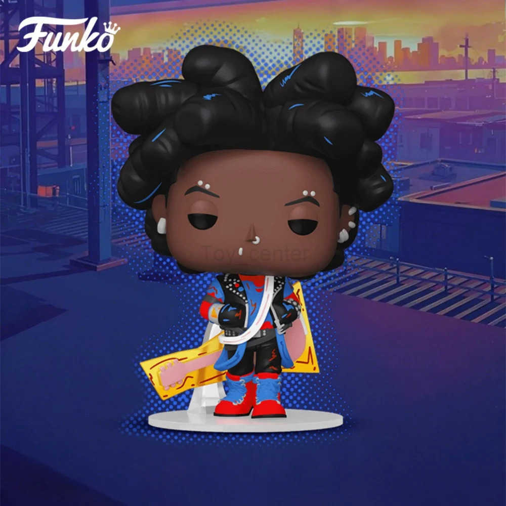 Disney Marvel Spider-Punk Action Figure Anime Series Mayday Parker Figure Model Original Limited Edition Collect Decoration Toys Gifts H251127