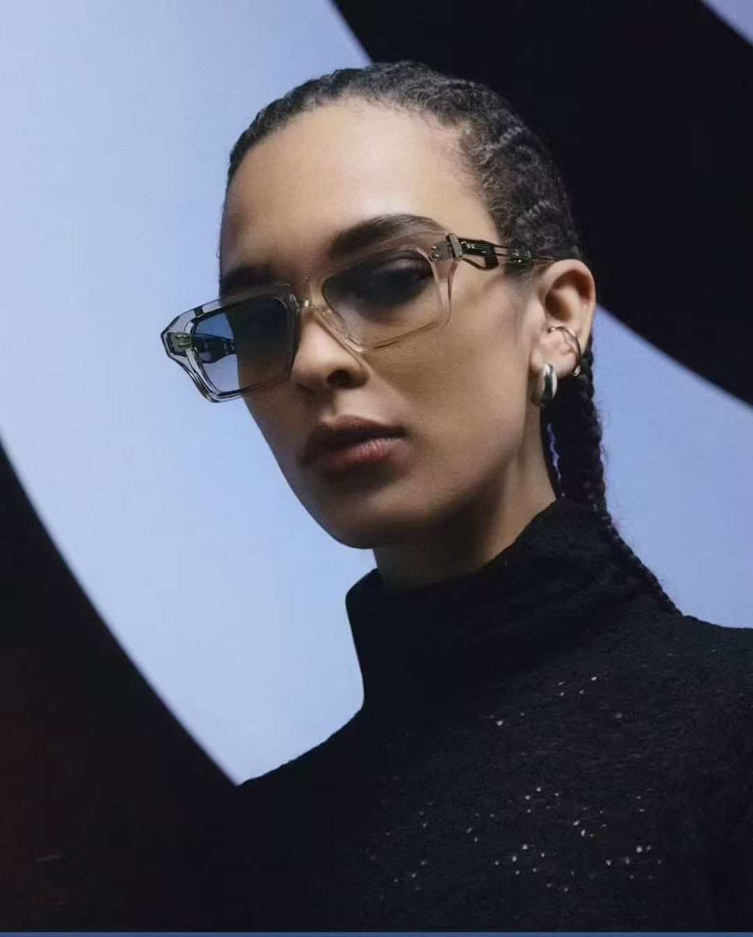 Designer Sunglasses For Women Men Anti-blue Light Plain Lenses Myopia Square Frame Glasses Anti-blue Light Business Glasses