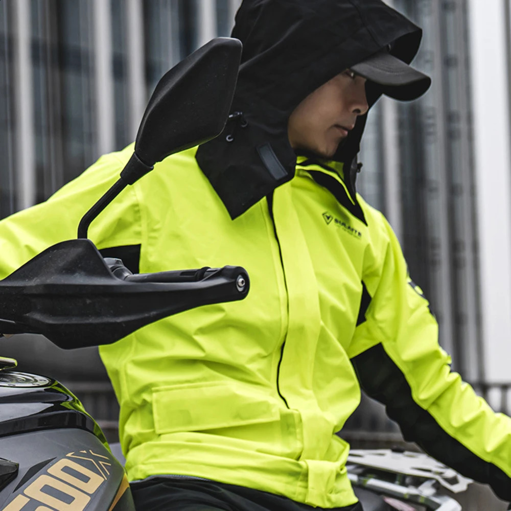 SULAITE Motorcycle Raincoat Men Split Capa De Chuva Motoqueiro Waterproof Motorbike Rain Coat Chubasquero Moto Clothing 250421
