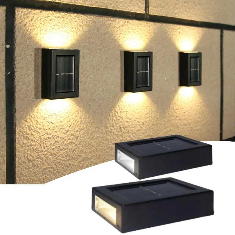 Solar Up and Down Spot Lights Outdoor Street Wall Light Waterproof Solar Lamp For Garden Street Balcony Yard Porch DecorativeM251127