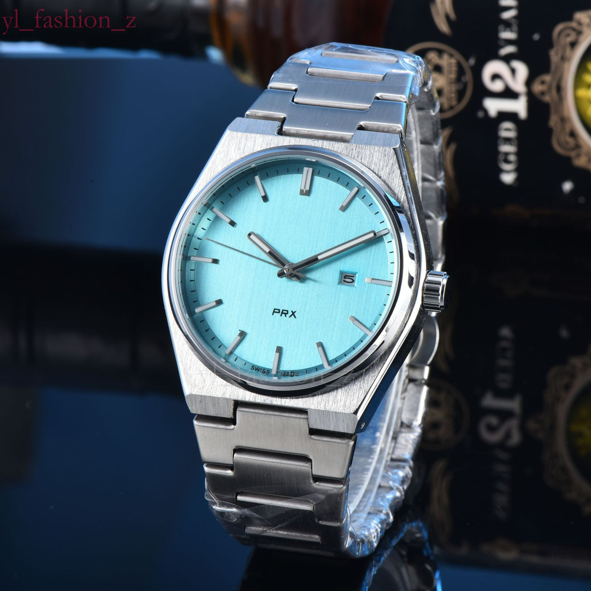 Tissoty Watch New High Quality Top Brand 1853 Mens Tissoty Prx Man Watch Luxury Sapphire Mirror Men Automatic Designer Movement Tissiot Watches Quartz Man b30 3c2