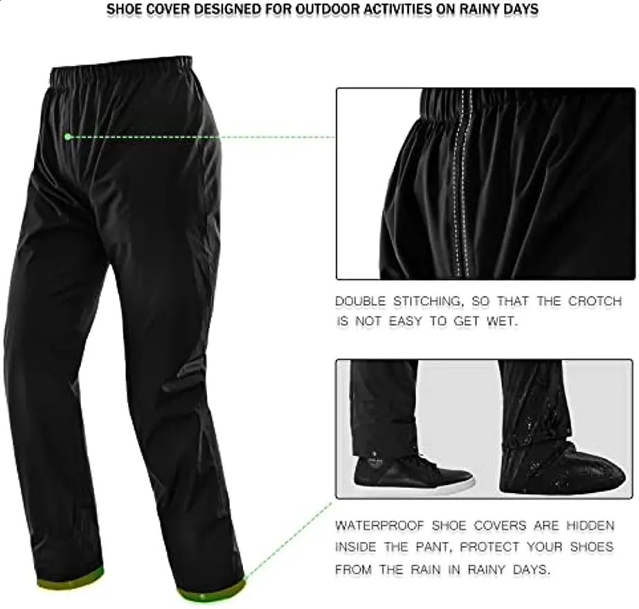 SULAITE Motorcycle Raincoat Men Split Capa De Chuva Motoqueiro Waterproof Motorbike Rain Coat Chubasquero Moto Clothing 250421