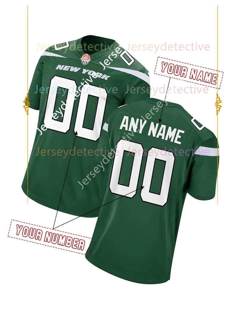 7 Justin Fields Football jersey Gardner Rodgers Allen Davis Hall Nwangwu Adams Charles Corley 5 Garrett Wilson 12 Joe Namath Custom Embroidered Letter
