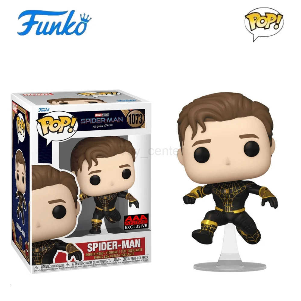 Disney Funko Pop Spider-Man Peter Parker Action Figure Spider-Man No Way Home Series Anime Model Limited Edition Original Collect Gifts H251127
