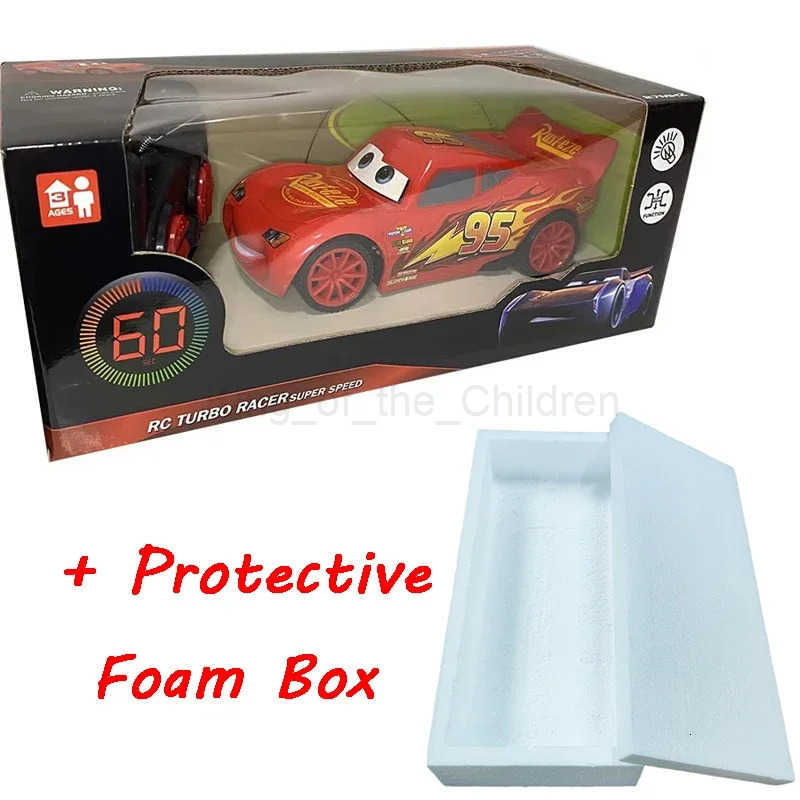 Disney HOT SALE - Pixar Cars 3 Electric Toy Car lightning McQueen Remote Control Car Gift Box Christmas Birthday Gift for Kids H251127