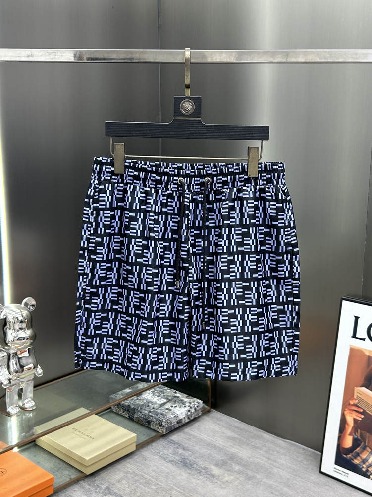 Summer Swimwear Men Board Shorts Letter Pattern Designer Fashion Casual Sports Running Fitness Seaside Surf Breathable Beach Swim Shorts