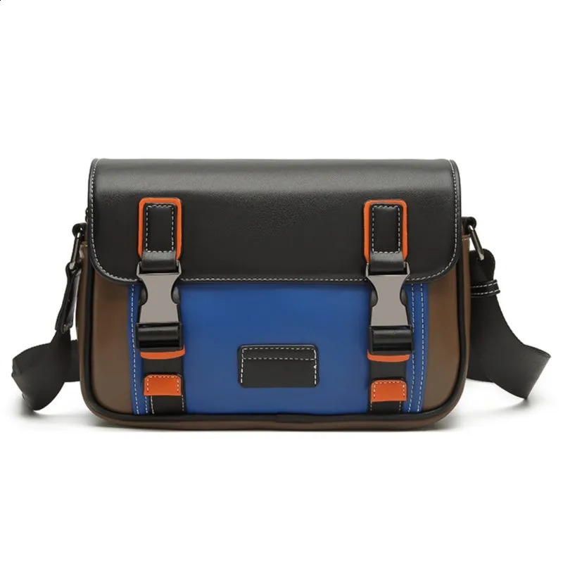 Leather er Mens Messenger Bag Casual Mens Cross Body Bag Mens Strap Bag 250420