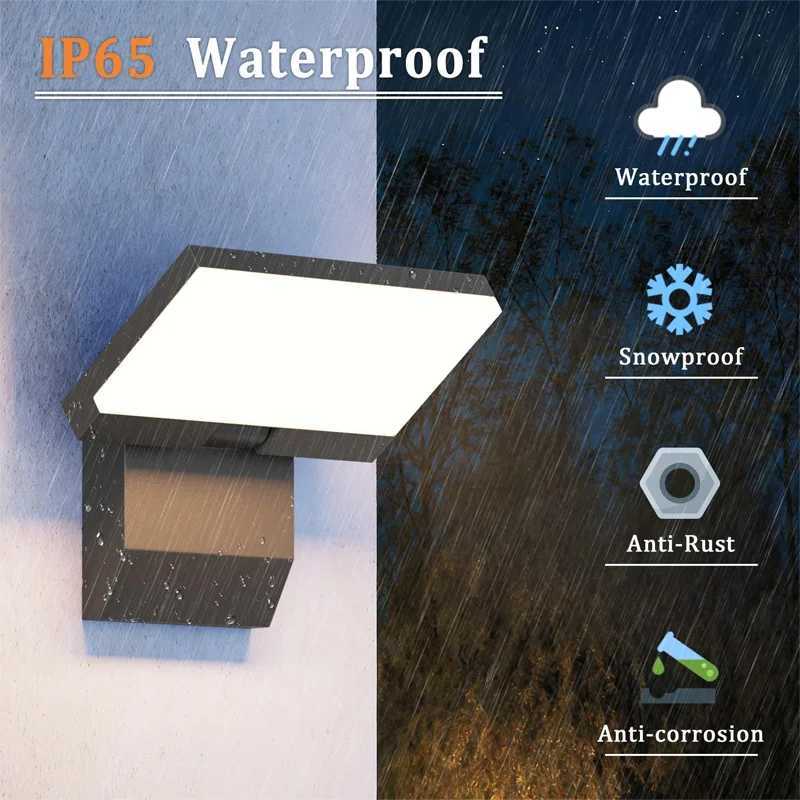 Modern Outdoor Wall Lamp LED waterproof IP65 Sensor Wall lights Garden Courtyard Balcony Corridor Porch Bedroom Indoor LampsM251127