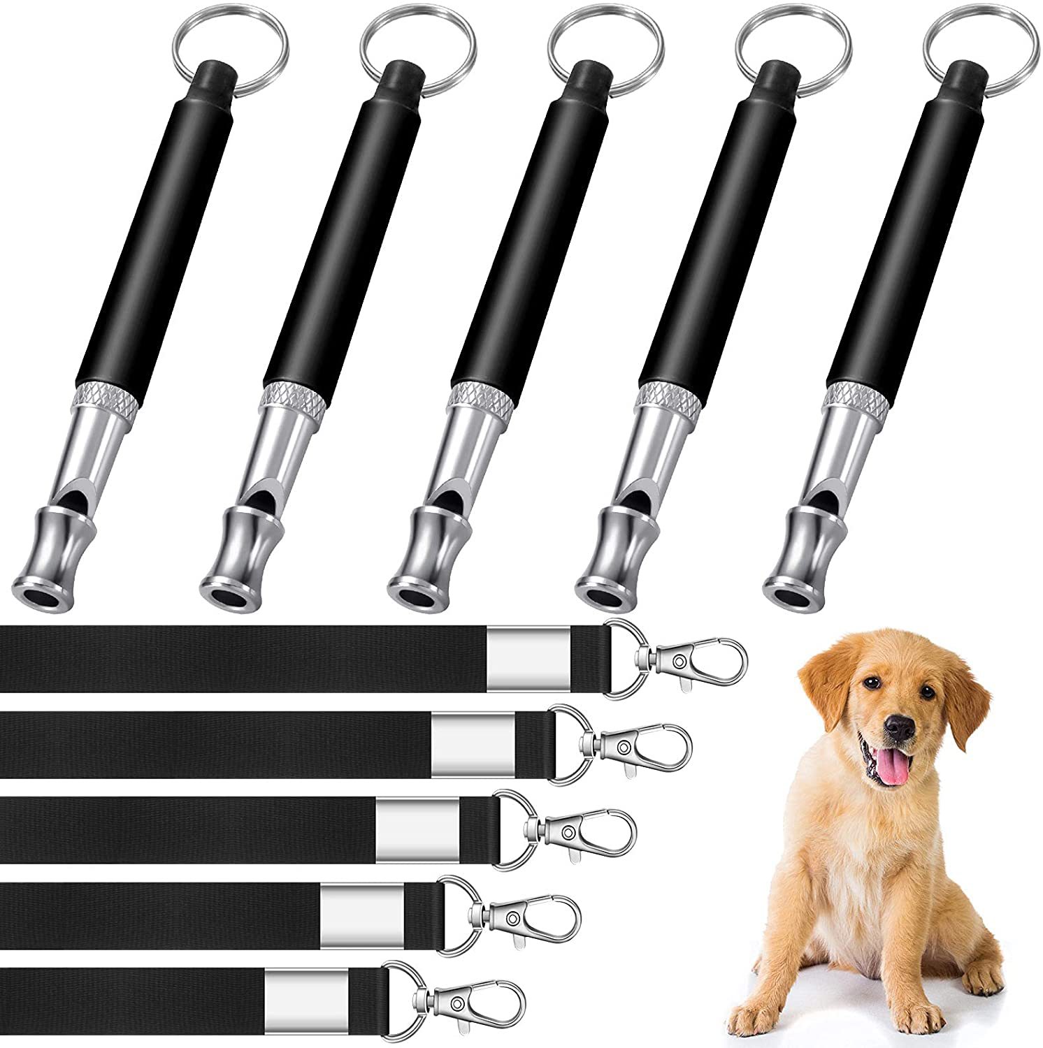 Ultrasonic Dog Training Whistle Set for Pet Trainers - High-Quality Sound Control Tools - view 6