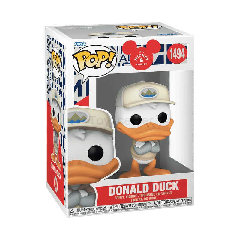 Disney Funko POP Original Anime Figure Donald Duck Mickey Mouse Action Figure Toys for Boys Girls Gift Collectible Model H2511271