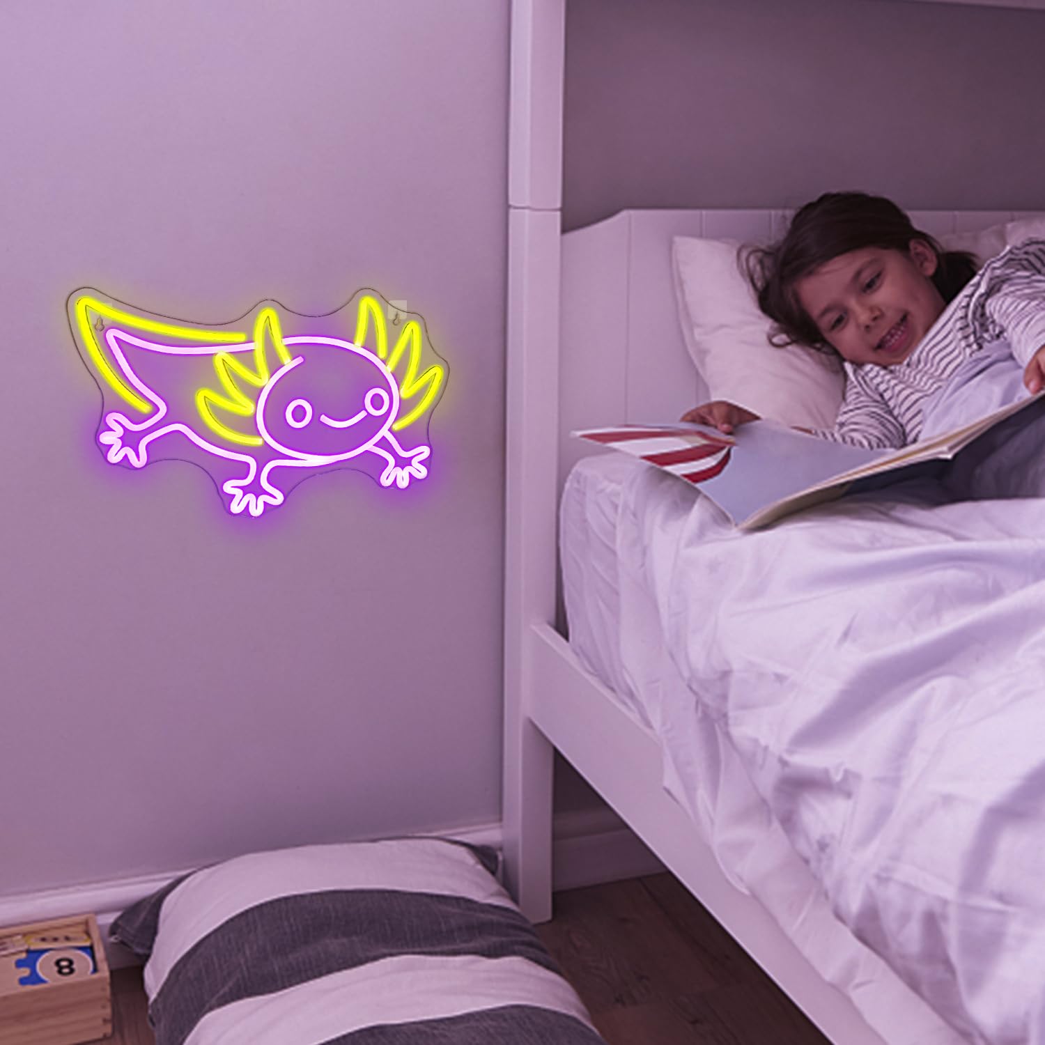 Neon Sign,Anime Neon Sign,Man Cave Decor for Men,Neon Light for Wall,Anime Kawaii Led Decor,USB Powered Led for Home Wall Decor,Boys Room