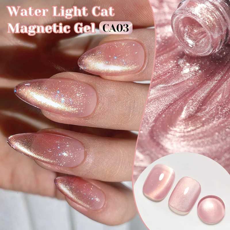 NICOLE DIARY 10ml Jelly Pink Water Light Cat Magnetic Gel Nail Polish Fruit Series Green Blue Purple Semi Permanent UV GelT251127