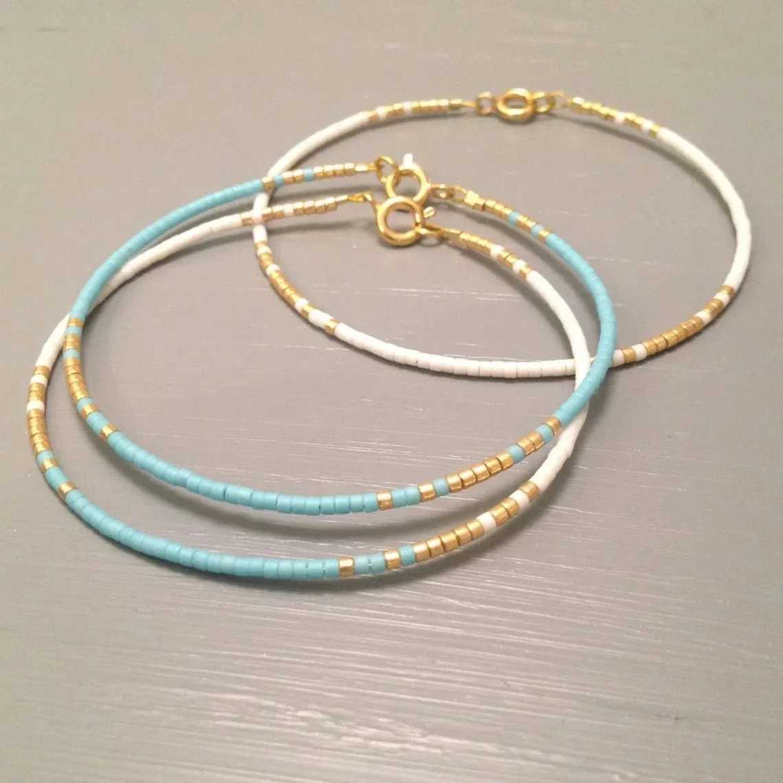 KKBEAD Miyuki for Women Jewelry Gift Dainty Simple Thin Beadss Sets Pulseras Mujer Femme C251105