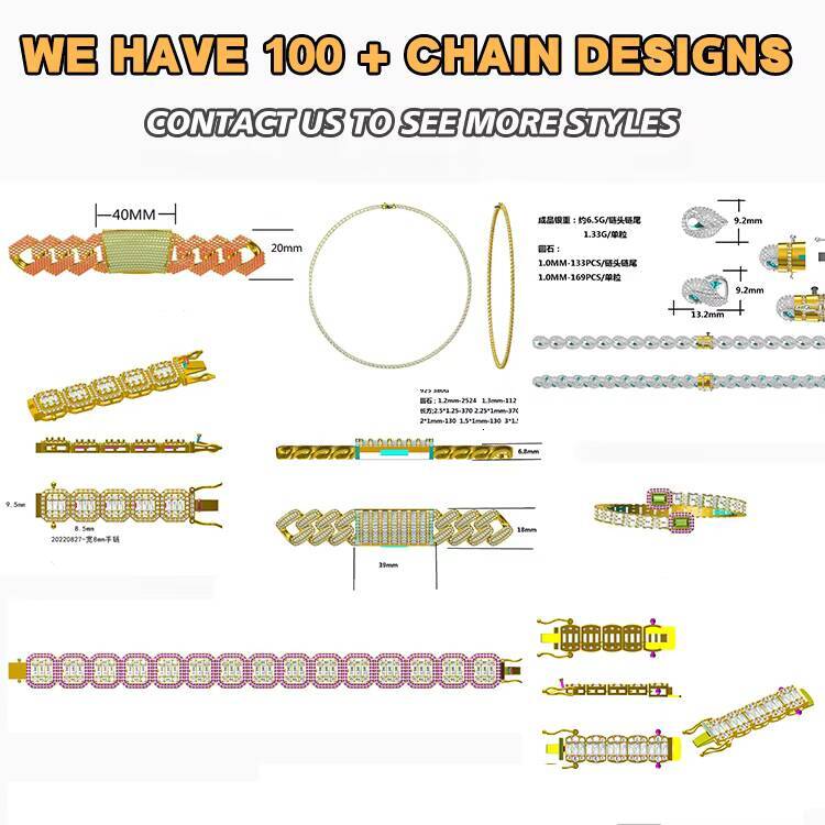 Custom Men Women Hiphop Jewelry 9mm 10mm Yellow Gold Chain Necklace 10K 14K Real Solid Gold Miami Cuban Link Chain