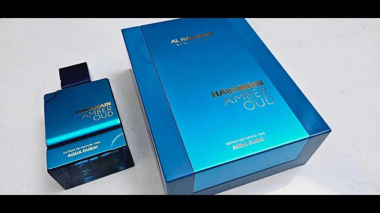 Al Haramain Amber Oud - Aqua Dubai - Cologne - Bergamot Amber Musk Fragrances - Long Lasting Perfume for Men and Women - 2 oz W251127