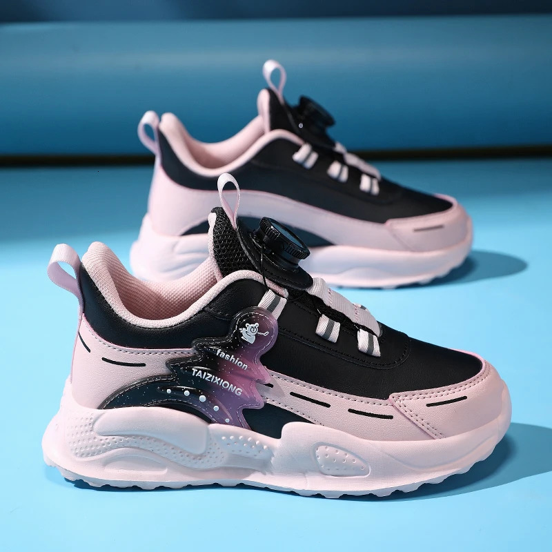 Children Sneaker Boys Casual Shoes Leather Student Walking Kids Nonslip Lightweight Girls Sports Running Tennis Footwear 251128 XJ260303