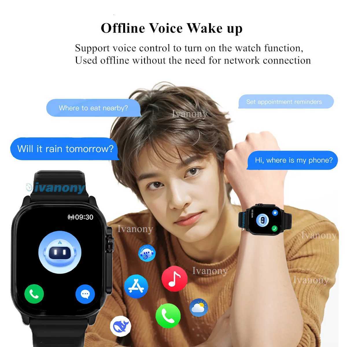 2025 NEW HK11 Ultra 3 Smart Watch Amoled Screen Compass AI Translate Answer Call TWS Connect Voice Wake up Smartwatch Men WomenW251128
