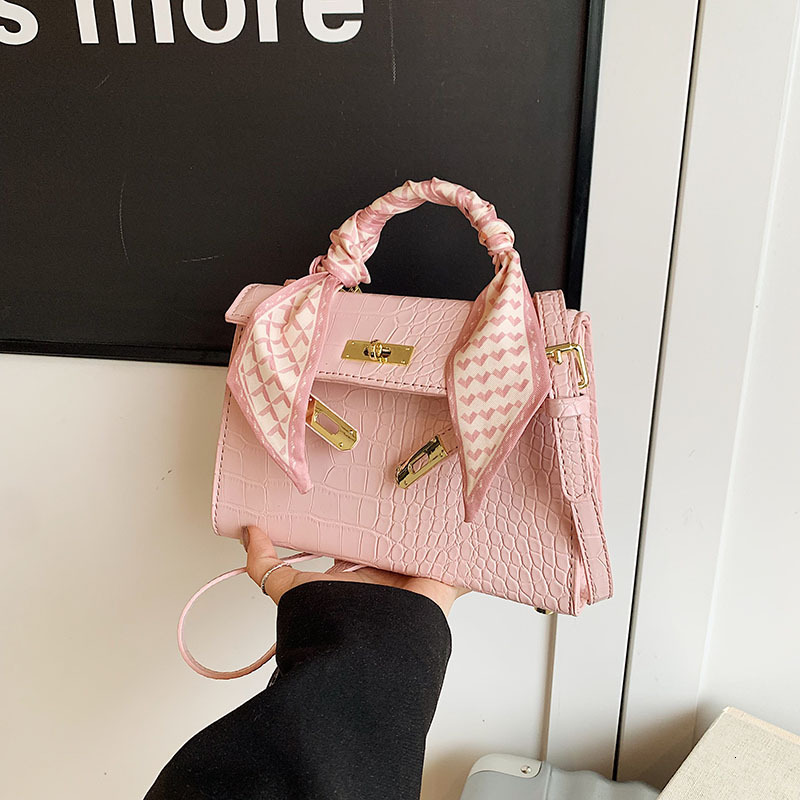 Designer 2025S patent leather Kelly women high-end stone pattern hand-held small square new fashion versatile shoulder diagonal cross bag
