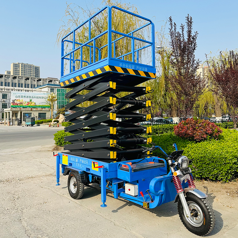Precision Engineered Scissor Lift Platform With Synchronized Lifting Motion