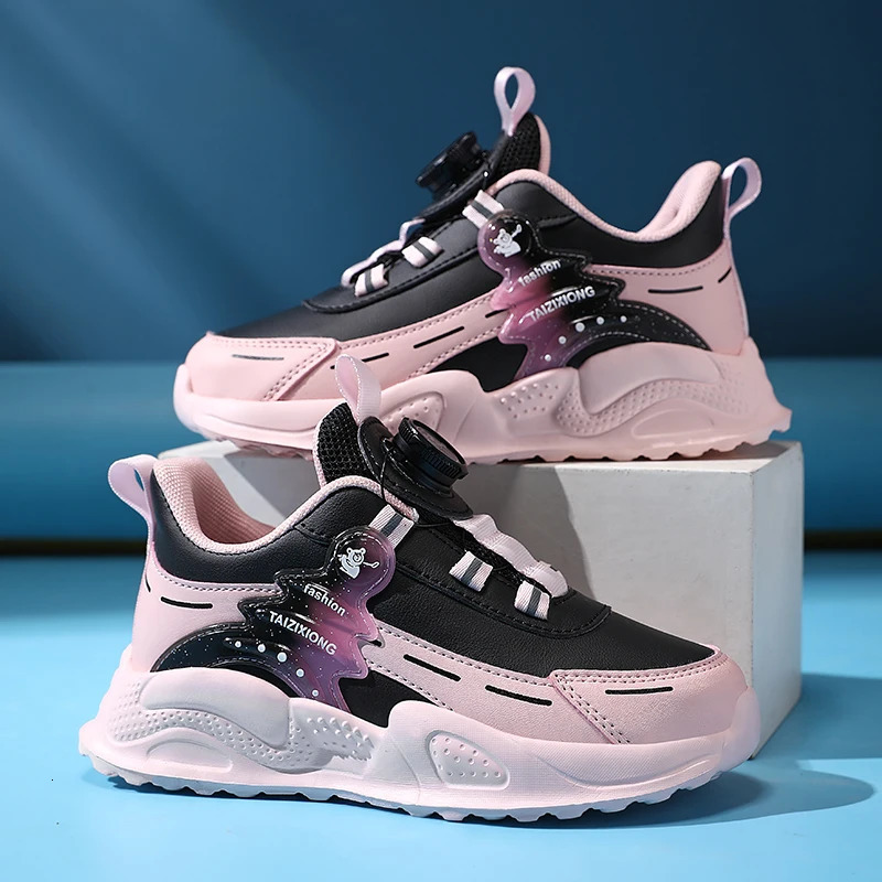 Children Sneaker Boys Casual Shoes Leather Student Walking Kids Nonslip Lightweight Girls Sports Running Tennis Footwear 251128 XJ260303