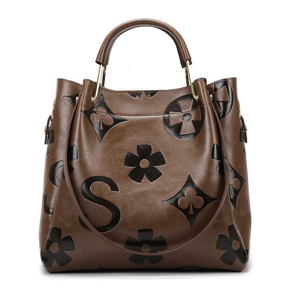 Bucket Bag PU Leather Embossed Handbag Large Capacity Shoulder Bag Crossbody Bag for Women Work Shopping Travel K251128