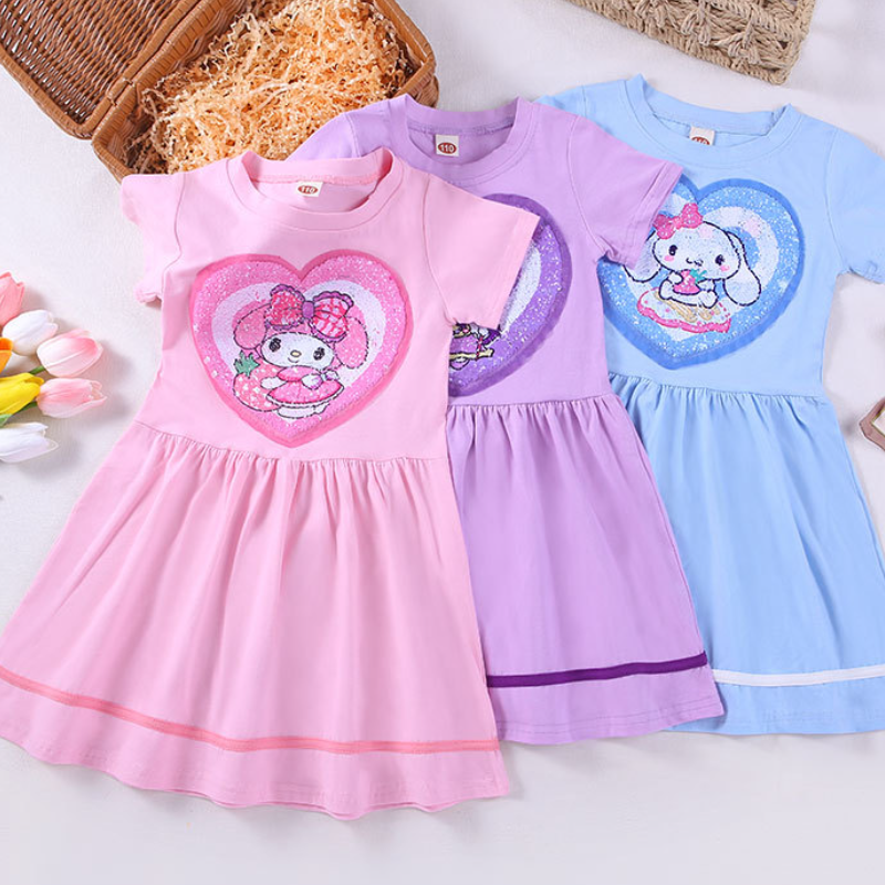 Disney baby designer clothing infant dress princess dress birthday outfit dress baby designer dress girl children's dress summer comfortable and 