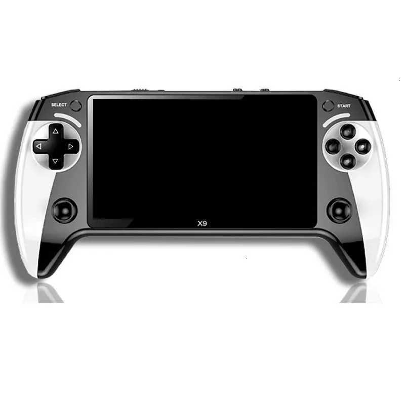 X9 handheld game console with 5.5-inch screen, featuring ten classic arcade game emulator functions for handheld devices M251111